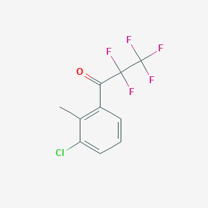 3'-Chloro-2'-methyl-2,2,3,3,3-pentafluoropropiophenone