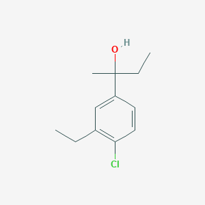 2-(4-Chloro-3-ethylphenyl)-2-butanol