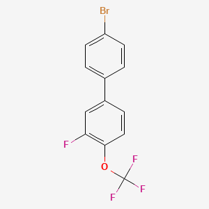 4-Bromo-3'-fluoro-4'-(trifluoromethoxy)biphenyl