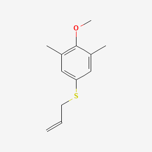 1-Allylsulfanyl-3,5-dimethyl-4-methoxybenzene