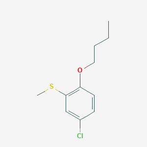 (2-Butoxy-5-chlorophenyl)(methyl)sulfane