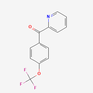 2-[4-(Trifluoromethoxy)benzoyl]pyridine