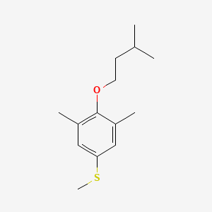 Methyl 4-iso-pentoxy-3,5-dimethylphenyl sulfide