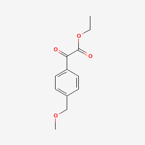 (4-Methoxymethylphenyl)oxoacetic acid ethyl ester