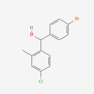 4-Bromo-4'-chloro-2'-methylbenzhydrol