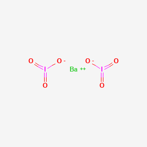 molecular formula Ba(IO3)2<br>BaI2O6 B079991 碘酸钡 CAS No. 10567-69-8