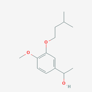 1-(3-(Isopentyloxy)-4-methoxyphenyl)ethanol