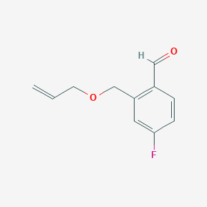 2-[(Allyloxy)methyl]-4-fluorobenzaldehyde