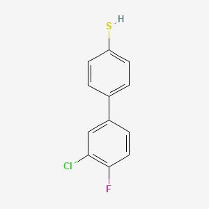 4-(3-Chloro-4-fluorophenyl)thiophenol