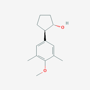 trans-2-(3,5-Dimethyl-4-methoxyphenyl)cyclopentanol