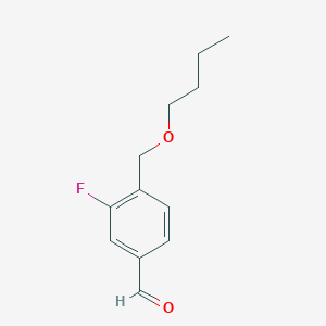 4-[(n-Butyloxy)methyl]-3-fluorobenzaldehyde