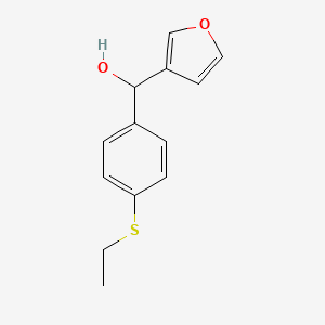 4-Ethylthiophenyl-(3-furyl)methanol