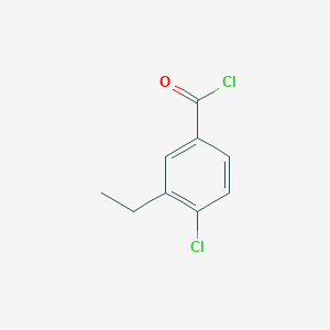 4-Chloro-3-ethylbenzoyl chloride