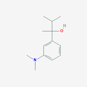 2-[3-(Dimethylamino)phenyl]-3-methyl-butan-2-ol