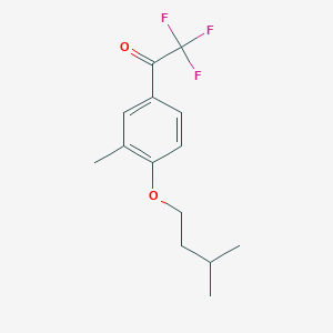 3'-Methyl-4'-iso-pentoxy-2,2,2-trifluoroacetophenone