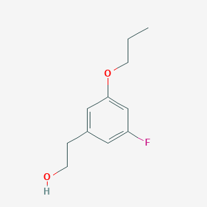 5-Fluoro-3-n-propoxyphenethyl alcohol