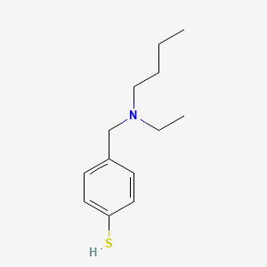 molecular formula C13H21NS B7999566 4-[(N-Ethyl-n-butylamino)methyl]thiophenol 