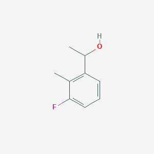 molecular formula C9H11FO B7999573 1-(3-Fluoro-2-methylphenyl)ethanol 