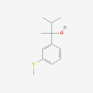 2-[3-(Methylthio)phenyl]-3-methyl-butan-2-ol