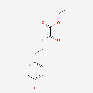 O2-Ethyl O1-[2-(4-fluorophenyl)ethyl] oxalate