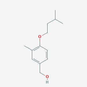 molecular formula C13H20O2 B7999665 3-Methyl-4-iso-pentoxybenzyl alcohol 