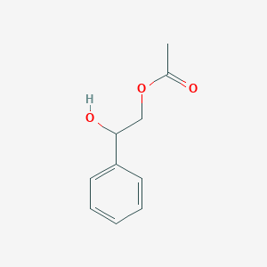 molecular formula C10H12O3 B079997 beta-Hydroxyphenethyl acetate CAS No. 10522-41-5