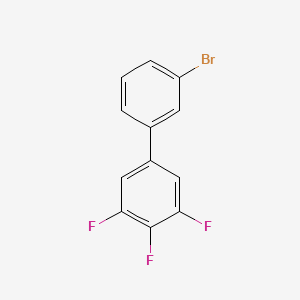 molecular formula C12H6BrF3 B7999731 3-Bromo-3',4',5'-trifluorobiphenyl 