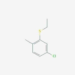 3-Chloro-6-methylphenyl ethyl sulfide