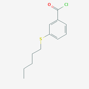 3-(n-Pentylthio)benzoyl chloride