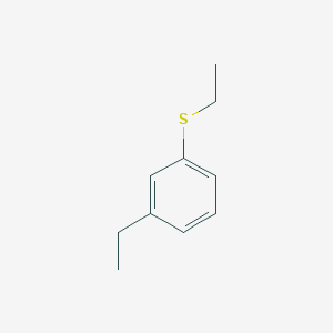 molecular formula C10H14S B7999766 3-Ethylphenyl ethyl sulfide 