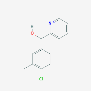 4-Chloro-3-methylphenyl-(2-pyridyl)methanol