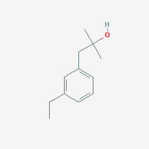 molecular formula C12H18O B7999790 1-(3-Ethylphenyl)-2-methyl-2-propanol CAS No. 1754-69-4