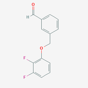 3-((2,3-Difluorophenoxy)methyl)benzaldehyde