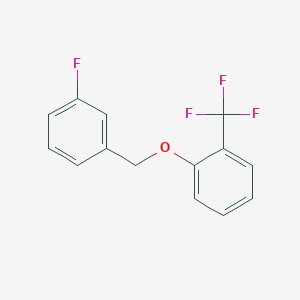 2-[(3-Fluorophenyl)methoxy]benzotrifluoride