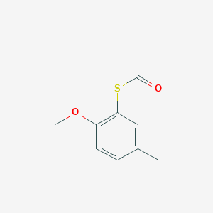 S-2-Methoxy-5-methylphenylthioacetate