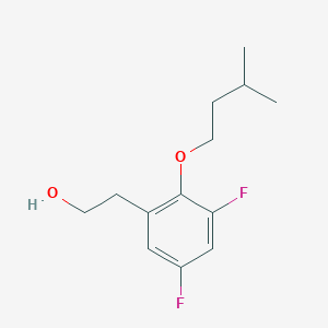 3,5-Difluoro-2-iso-pentoxyphenethyl alcohol