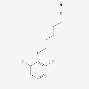 6-(2,6-Dichloro-phenoxy)hexanenitrile