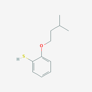 molecular formula C11H16OS B7999925 2-iso-Pentoxythiophenol 