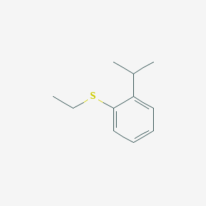 molecular formula C11H16S B8000066 Ethyl(2-isopropylphenyl)sulfane 