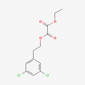 O1-[2-(3,5-Dichlorophenyl)ethyl] O2-ethyl oxalate