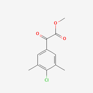 Methyl 4-chloro-3,5-dimethylbenzoylformate