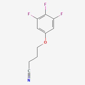 molecular formula C10H8F3NO B8000148 4-(3,4,5-Trifluoro-phenoxy)butanenitrile 