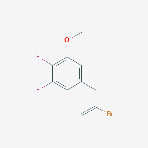 2-Bromo-3-(3,4-difluoro-5-methoxyphenyl)-1-propene