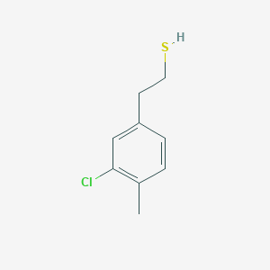 2-(3-Chloro-4-methylphenyl)ethanethiol