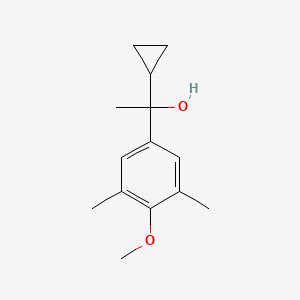 1-(3,5-Dimethyl-4-methoxyphenyl)-1-cyclopropyl ethanol