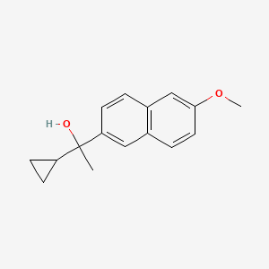 1-(6-Methoxy-2-naphthyl)-1-cyclopropyl ethanol