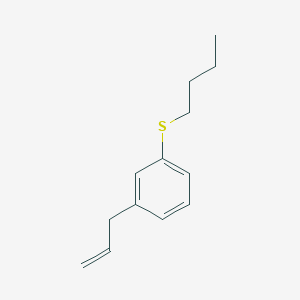 molecular formula C13H18S B8000422 3-(3-n-Butylthiophenyl)-1-propene 