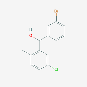 3-Bromo-3'-chloro-6'-methylbenzhydrol