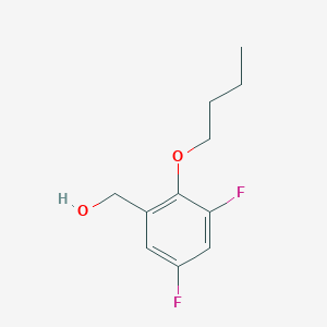 (2-Butoxy-3,5-difluorophenyl)methanol