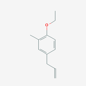 molecular formula C12H16O B8000487 3-(4-Ethoxy-3-methylphenyl)-1-propene 